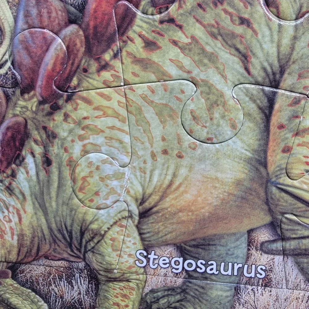 Creative Edge Nature Series Puzzles 3 Dinos Africa Coral Reef Discovery Channel